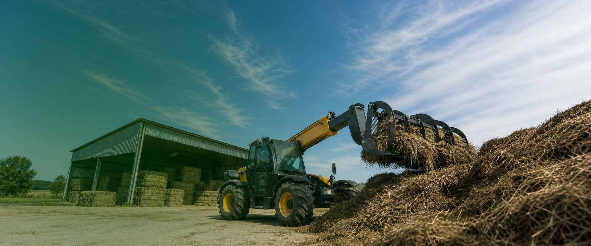 Livestock & Ranching application — HCN hydraulic attachments